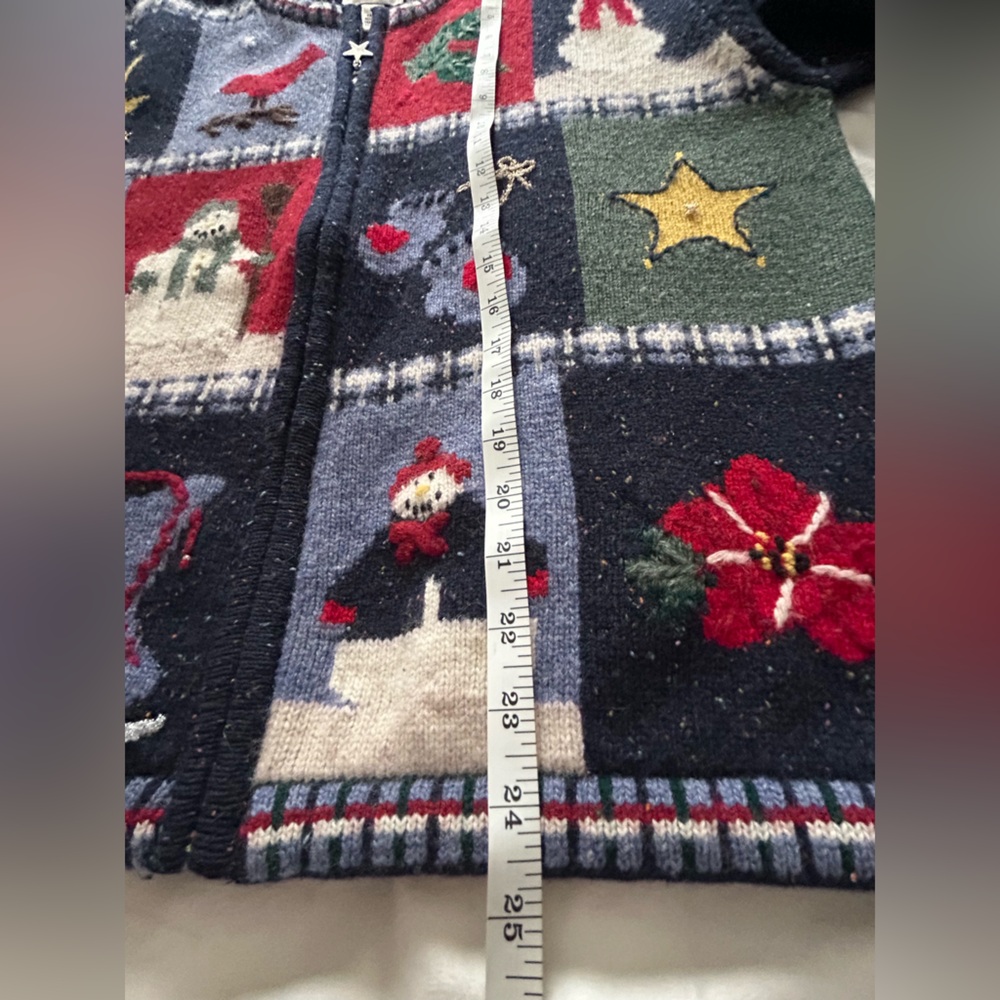 ALBOTS
Vintage 90s Talbots Patchwork Christmas Wi… - image 15